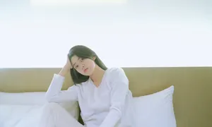 梁洁纯白小清新写真图片