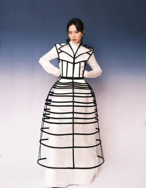 周笔畅2020湖南卫视春晚性感图片_8