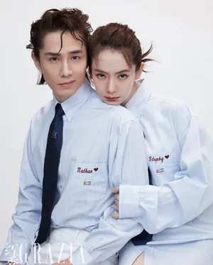 戚薇李承铉红秀杂志写真图片_1