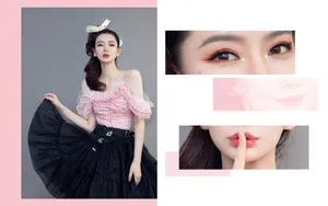 戚薇金鱼妆性感撩人写真_1