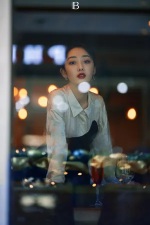 蒋梦婕摩登性感旅拍照图片_8