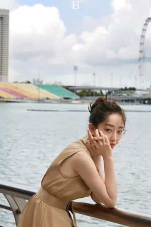蒋梦婕摩登性感旅拍照图片_9