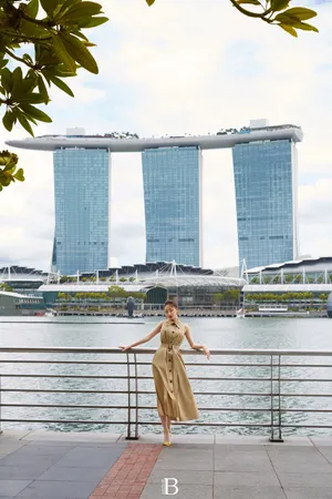 蒋梦婕摩登性感旅拍照图片_16