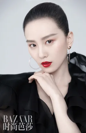 刘诗诗时尚芭莎复工首封大片写真图片_4