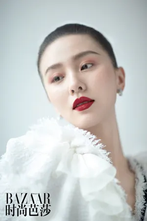 刘诗诗时尚芭莎复工首封大片写真图片_10
