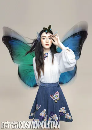 angelababy精灵造型俏皮写真图片