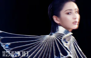 佟丽娅时装男士2月封面写真图片