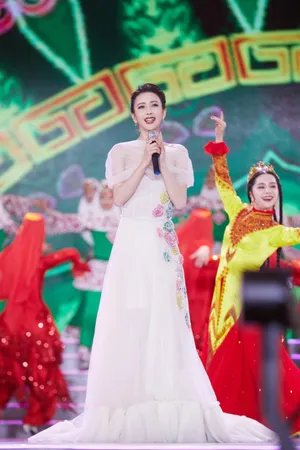 佟丽娅文艺晚会性感图片_2