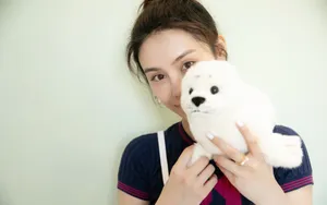 韩丹桐甜美居家写真图片_4