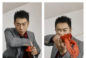 朱亚文搞怪帅气写真图片_5