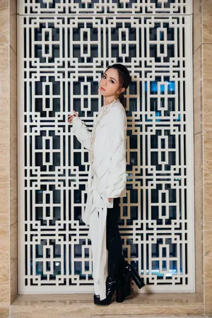 邓紫棋时尚干练写真图片_6