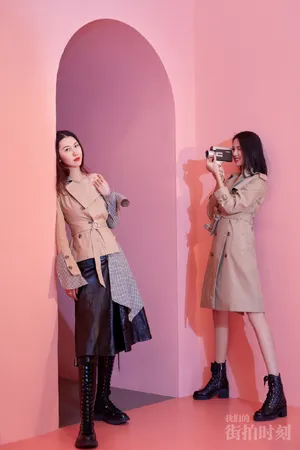 张梓琳李晖闺蜜合体写真图片_3