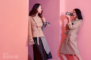 张梓琳李晖闺蜜合体写真图片_5