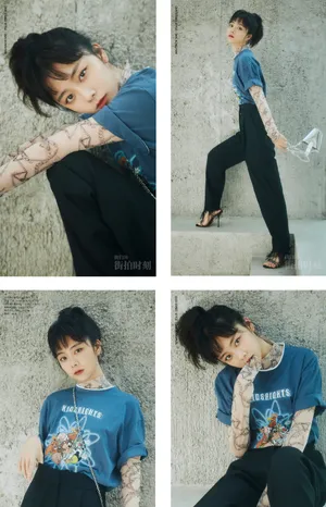 谭松韵百变时尚大片写真图片_5