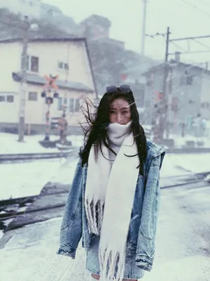 张天爱情人节雪地唯美写真图片_8