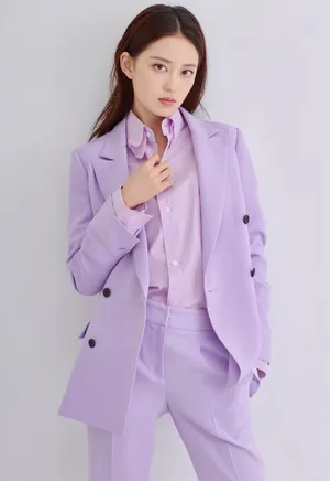 孙琰清紫白柔情写真图片_3