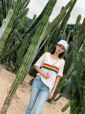 孙琰清清新养眼旅拍图片_4