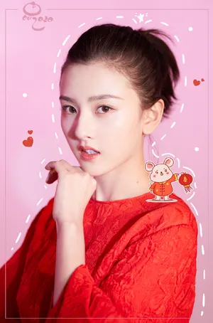 宋祖儿红衣性感靓丽写真图片_4