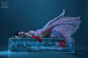 angelababy冰凌花时尚大片写真图片_3