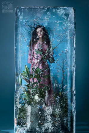 angelababy冰凌花时尚大片写真图片_9