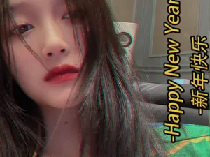 关晓彤湿发激吻唇性感自拍照图片_1