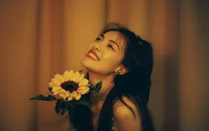 钟楚曦温婉动人居家生活照图片_6