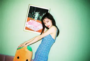 钟楚曦吊带裙性感写真图片_7