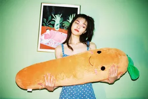 钟楚曦吊带裙性感写真图片_8