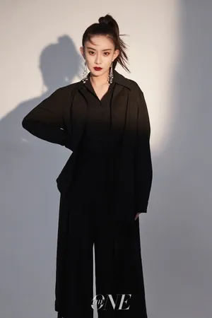 孟子义利落御姐风写真图片_5