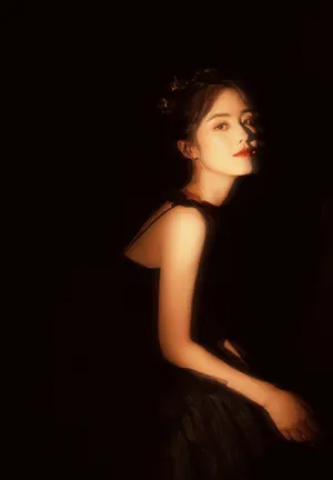 章乐韵吊带裙性感露背写真图片_7