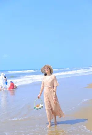 原子飞优雅气质旅拍照图片_8