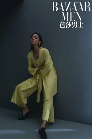 辛芷蕾芭莎男士时尚写真图片