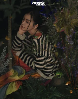 angelababy植物系封面大片写真图片
