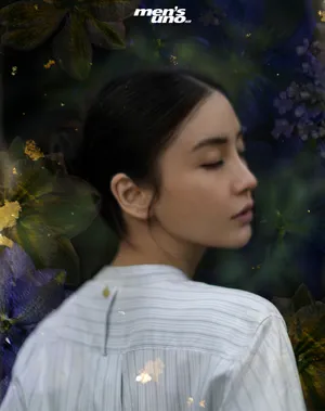 angelababy植物系封面大片写真图片_3