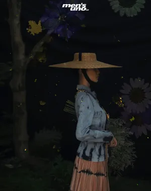 angelababy植物系封面大片写真图片_6