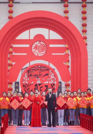 王丽坤2020央视小年夜西安会场剧照图片_2