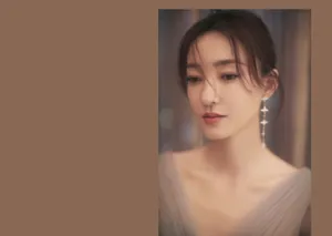 王丽坤仙气长裙性感图片_8
