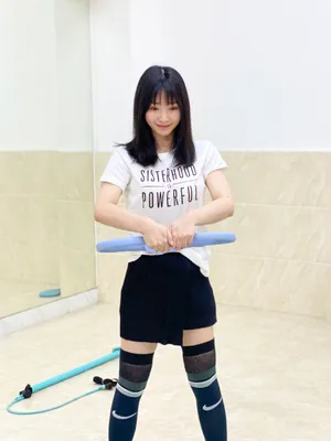 柳岩活力健身私服照图片_2