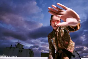 刘雯时髦干练写真图片_4