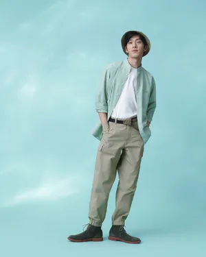 井柏然春季清爽风写真图片
