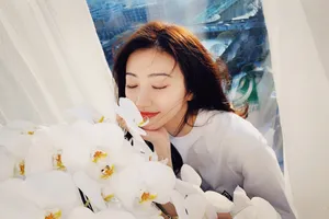景甜甜美小清新写真图片