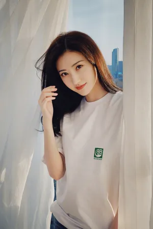 景甜甜美小清新写真图片_3