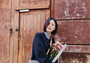 王玥兮街拍私服照图片
