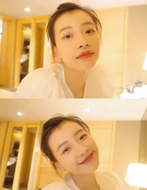 孙怡甜美仙气居家照图片_3