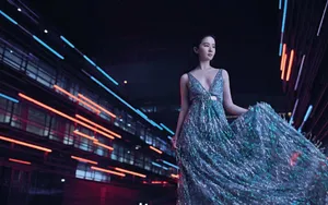 刘亦菲阿玛尼春夏广告大片写真图片