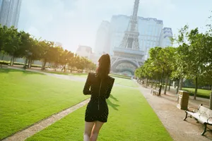 李梦清秀甜酷写真图片