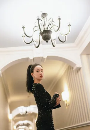 李梦金沙澳门时装周性感图片_4