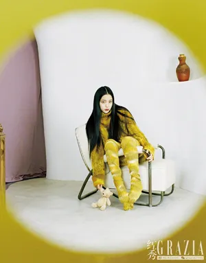 欧阳娜娜时尚封面大片写真图片_2