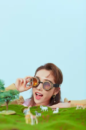 宣璐人鱼妆甜美写真图片_2