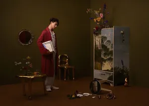 李现野兽派慵懒帅气写真图片_5